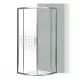 Zakrzywiona kabina prysznicowa Spirit Matrix 80x80 cm bez brodzika