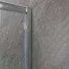 Zakrzywiona kabina prysznicowa Spirit Matrix 90x90 cm bez brodzika