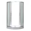 Spirit Matt 80x80 cm íves zuhanykabin zuhanytálcával