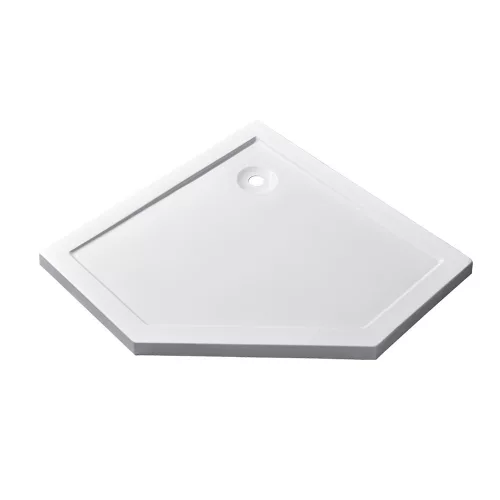 Modena Slim pięciokątny niski brodzik akrylowy 100x100 cm