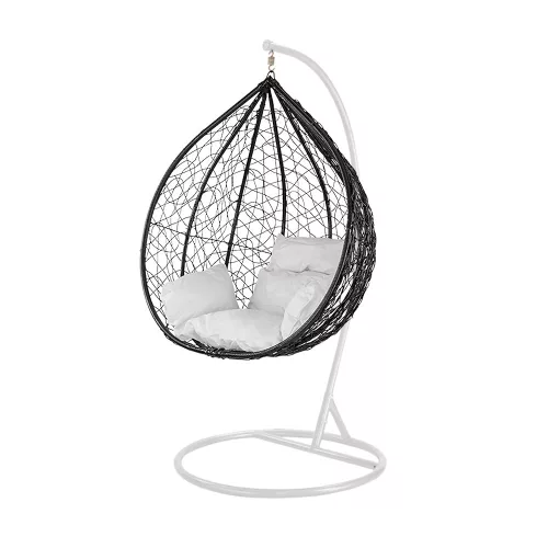 Havanna függőfotel fekete-fehér