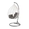 Havanna függőfotel fehér-fekete