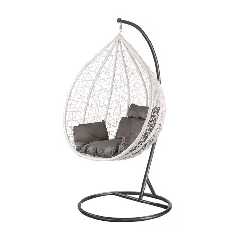 Havanna függőfotel fehér-fekete
