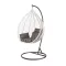 Havanna függőfotel fehér-fekete