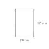 Rama plakatowa 210x297 mm A4