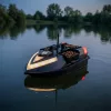 Feeder boat V6 GPS 3 zbiorniki tylne i boczne z czarną obudową
