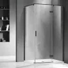 Palmaria 90x120 cm kabina kątowa prawa bez brodzika z powłoką Easy clean