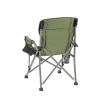 Krzesło wędkarskie Leziter Comfort Plus z podłokietnikiem i uchwytem na kubek zielony