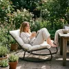 Bujany fotel ogrodowy Zen