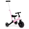 Rowerek trójkołowy z uchwytem do pchania 2 w 1 różowy