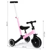 Rowerek trójkołowy z uchwytem do pchania 2 w 1 różowy