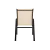 Krzesło ogrodowe Como beżowe