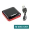 Powerbank 10000 mAH 2A 10W czerwony