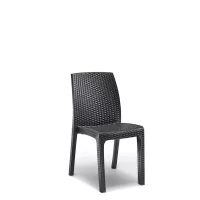 Płaskie krzesło ogrodowe