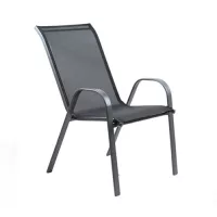 Krzesło z metalową ramą