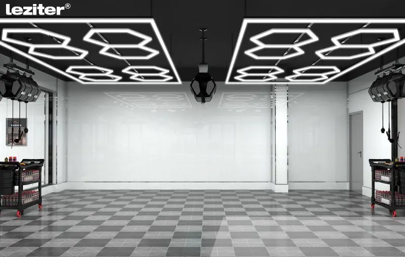 Nowe światło – oświetlenie sufitowe typu „plaster miodu”