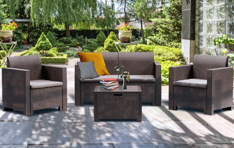 Trendy w meblach ogrodowych w 2025 roku – styl, funkcjonalność i zrównoważony rozwój na zewnątrz